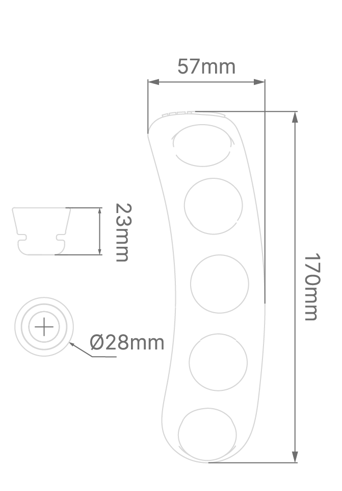 Freediver Neckweight X-ray